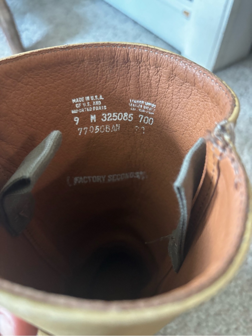 Frye Campus 14L Banana Boots Size 9 Made is USA - Picture 9 of 9